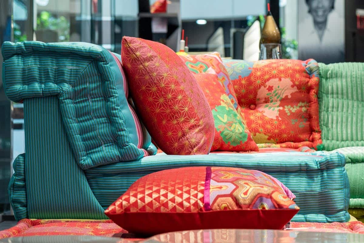 intérieur coloré