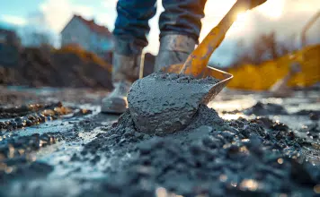 Dosage béton à la pelle : méthode pour 35 kg de ciment efficace