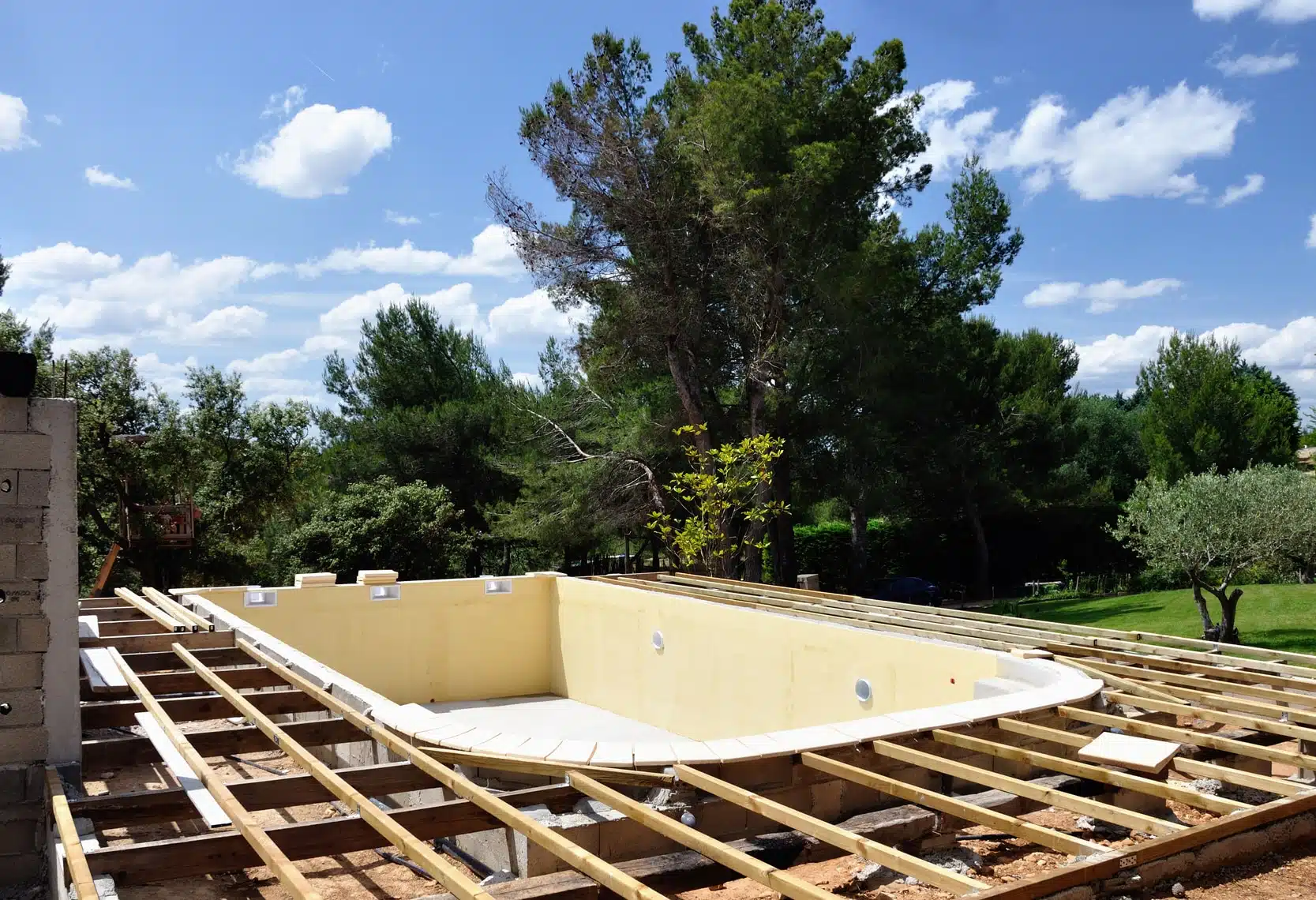 construire une piscine 