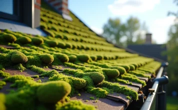 Pourquoi la mousse sur votre toit peut vraiment vous causer des soucis