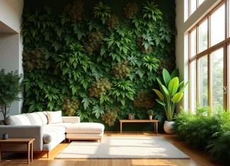 Apportez une touche de nature à vos murs avec le style végétal